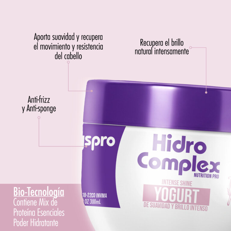  Hidro Complex Yogurt Brillo Intenso 300ML