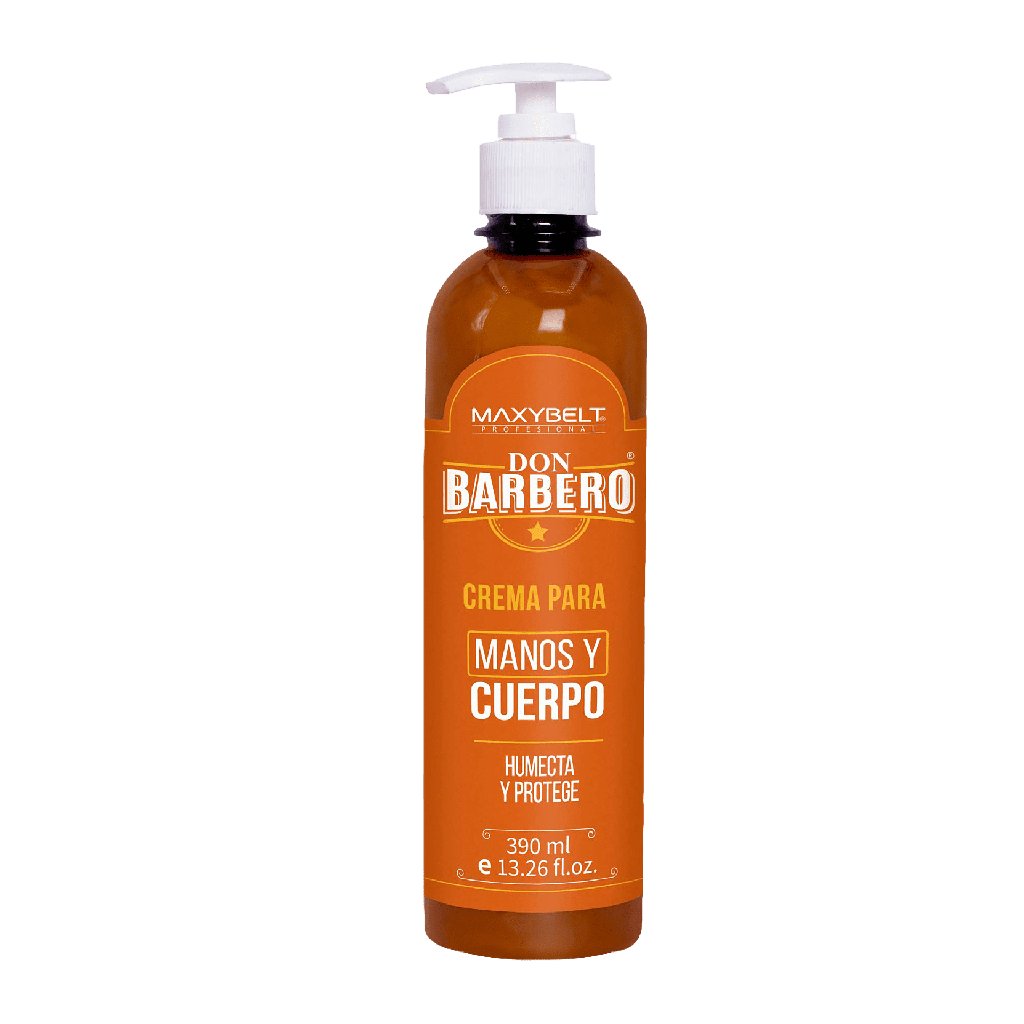 CR.PARA MANOS Y CUERPO*390ML DON BARBERO MAXY.