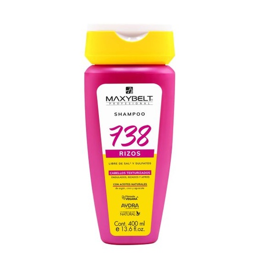 [SH-738R-950] Shampoo 738 Rizos 950ml Maxybelt